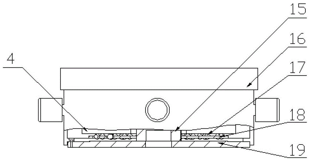 Self-aligning and leveling table for high-precision cylindricity meter