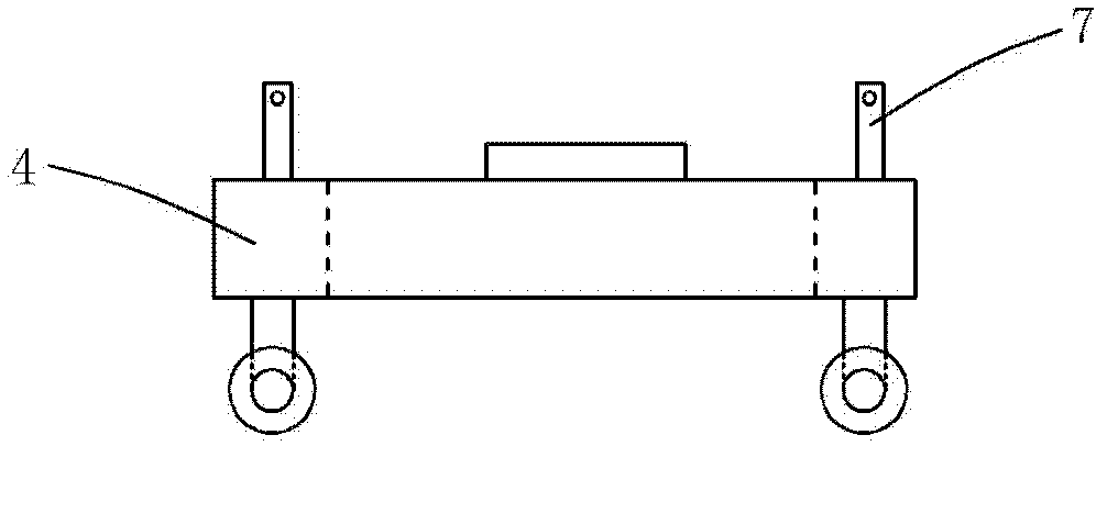 Movable and adjustable multi-functional hoisting frame