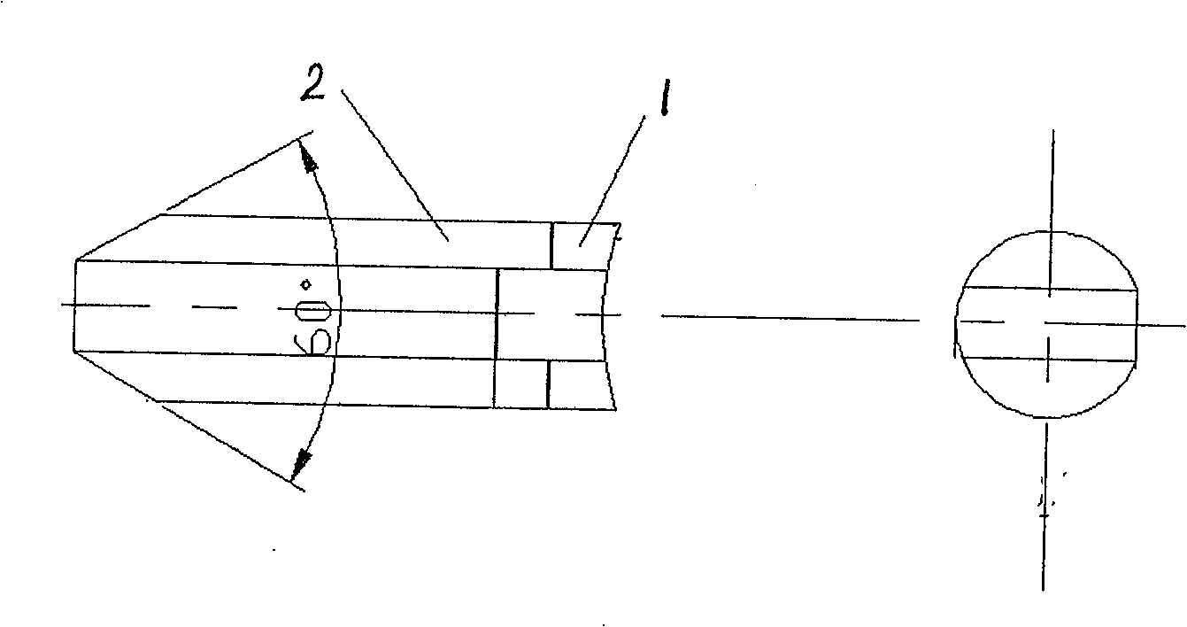 Regulation test method for friction temperature, and pin sample for the same