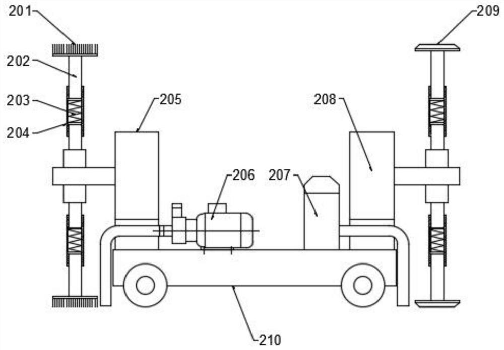 Complete set of equipment and method for hot melt repair of inner wall of underground pipeline