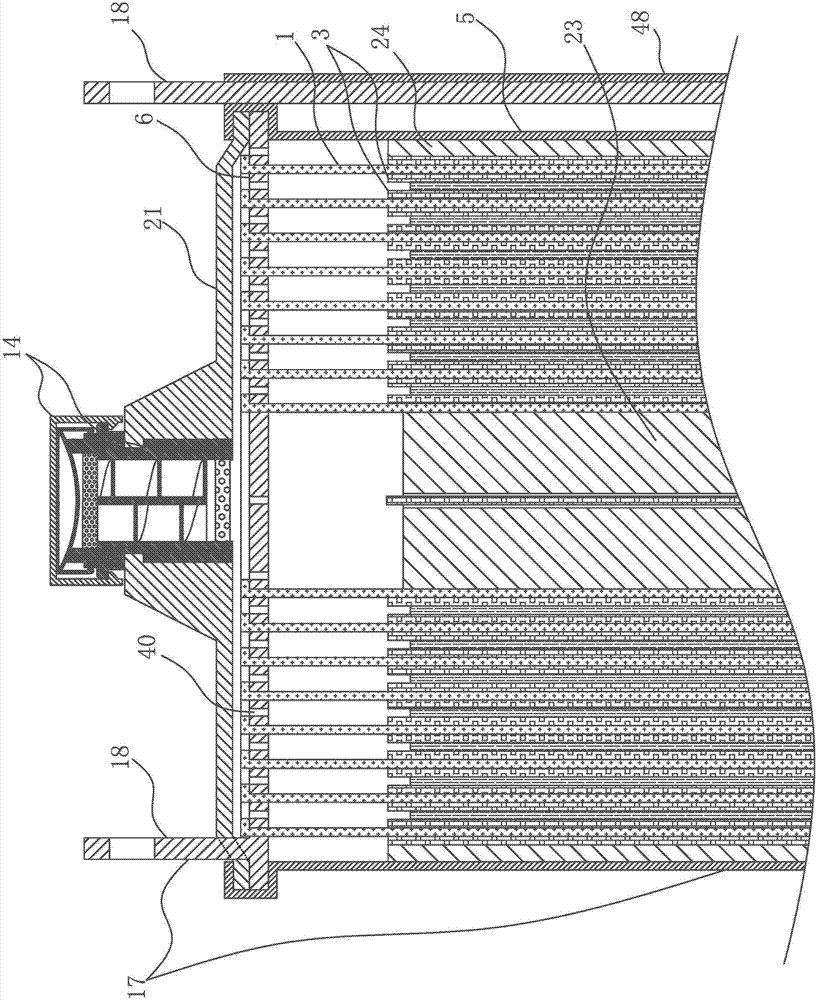 Winding type storage battery equipped with symmetrical composite electrode plate homodromous electrode capsule-film safety valve