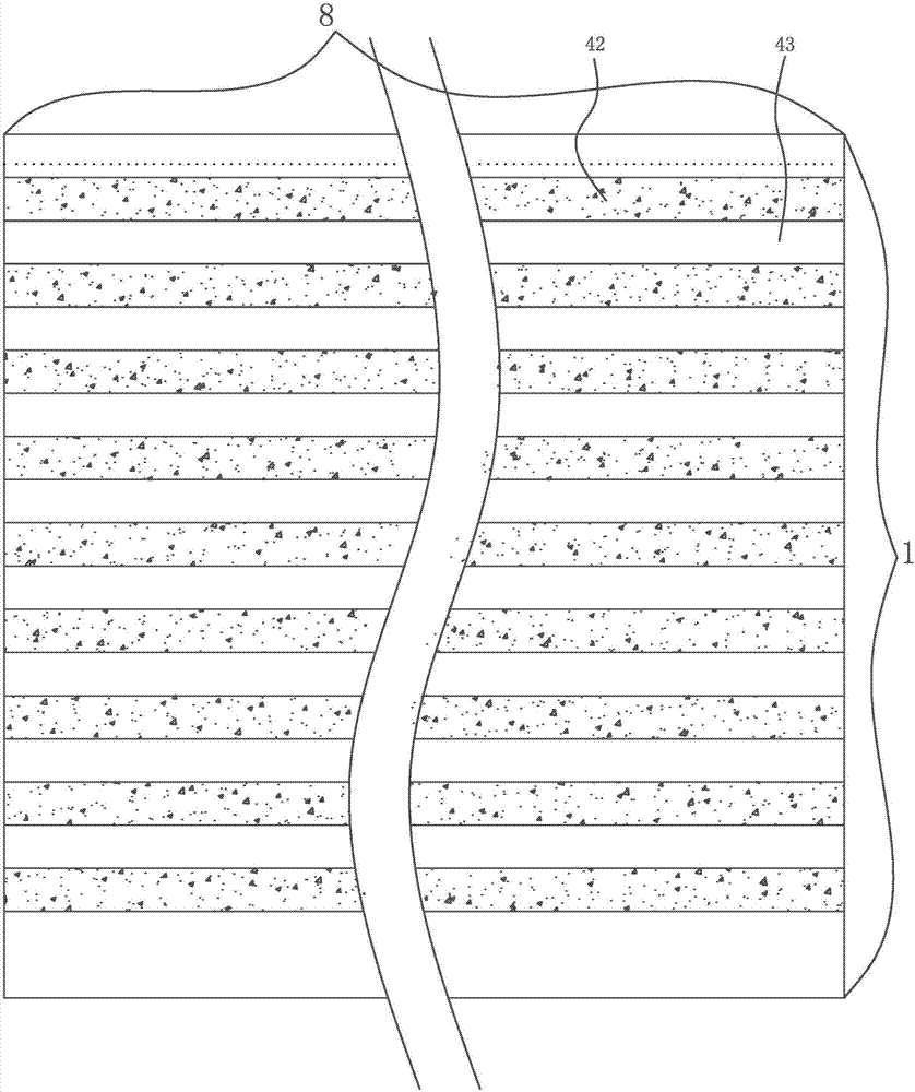 Winding type storage battery equipped with symmetrical composite electrode plate homodromous electrode capsule-film safety valve