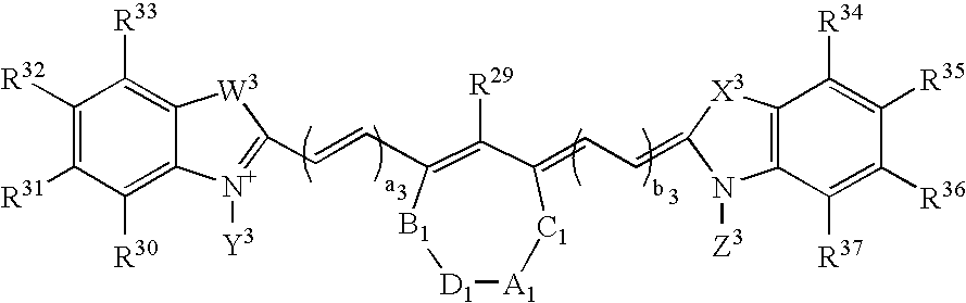 Versatile hydrophilic dyes