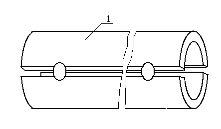 Deep hole crack control blasting method for grouting reinforced surrounding rock