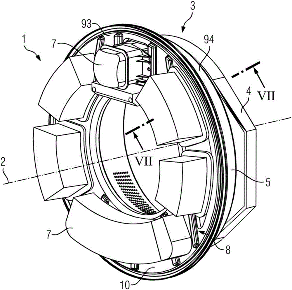 Rotor for a gantry of a computed tomograpy apparatus