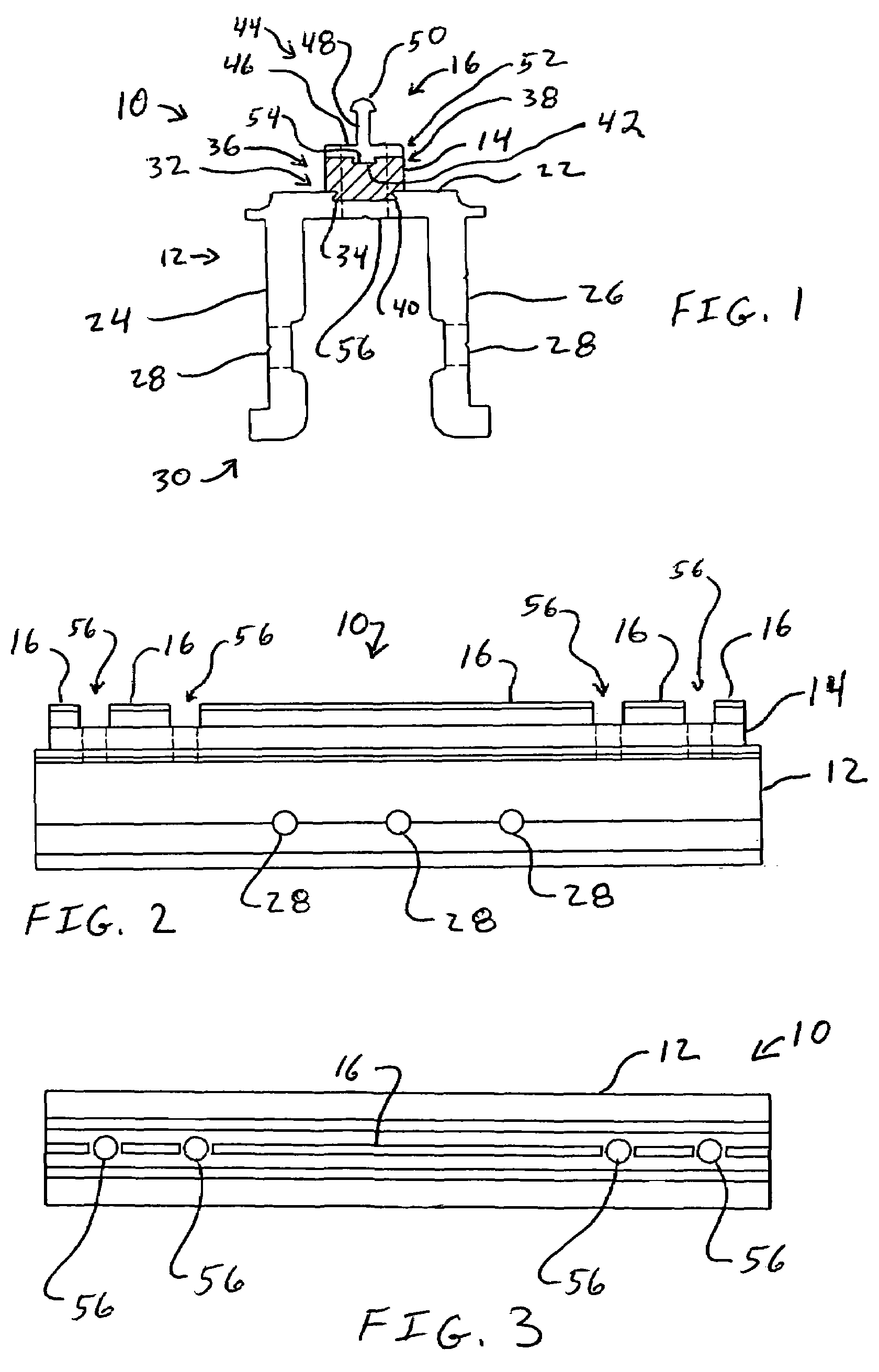 Thermally broken sunshade anchors