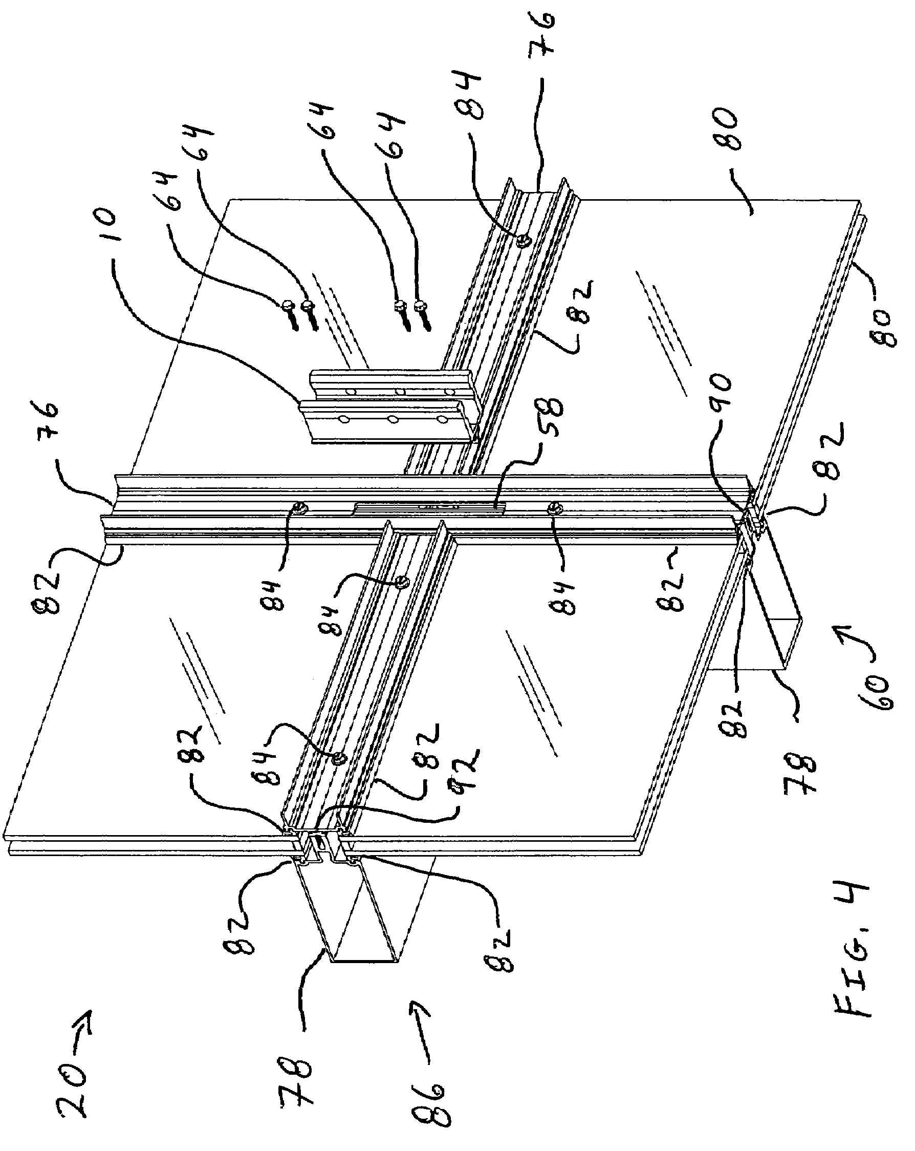 Thermally broken sunshade anchors