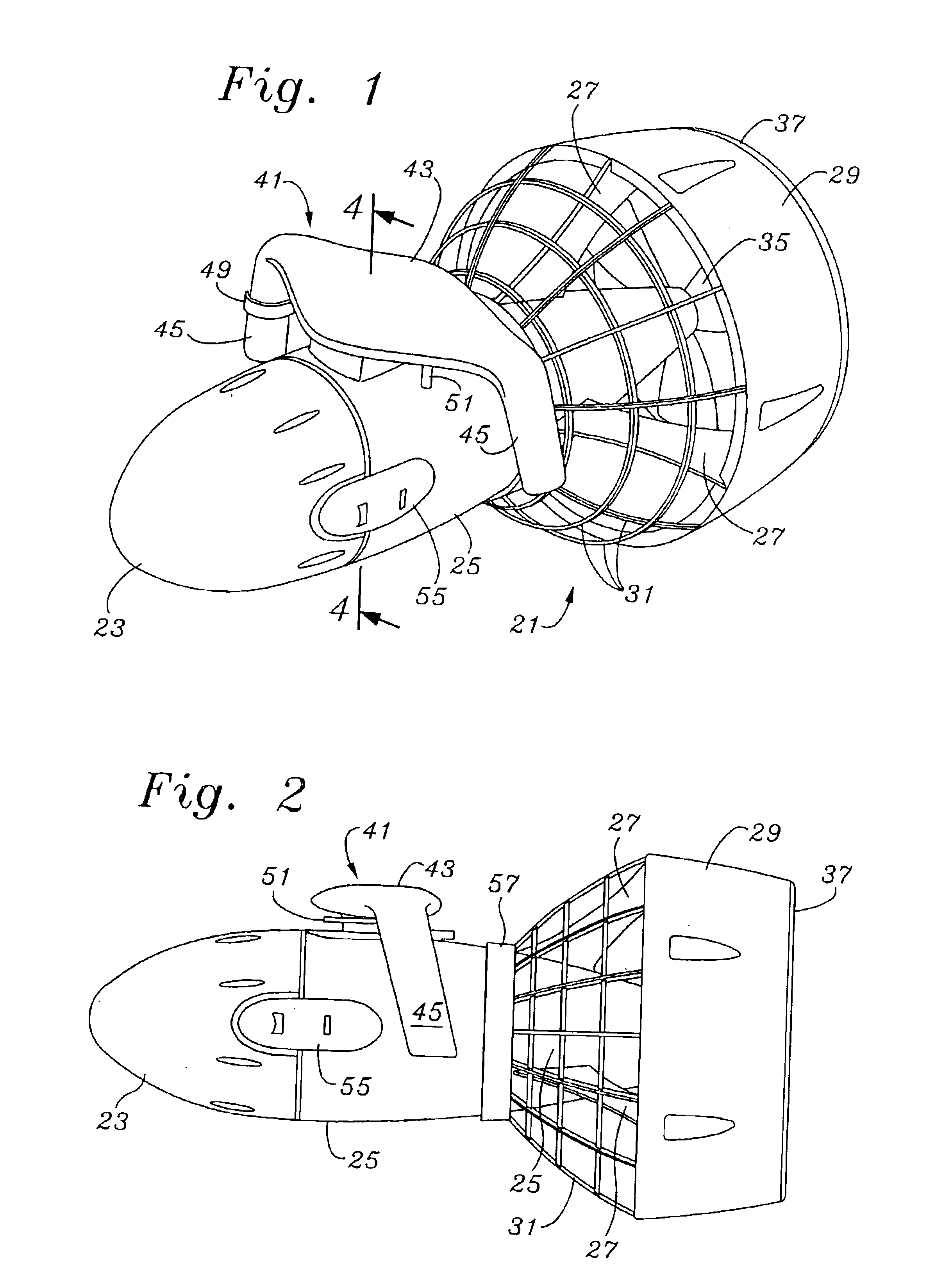 Underwater motive device