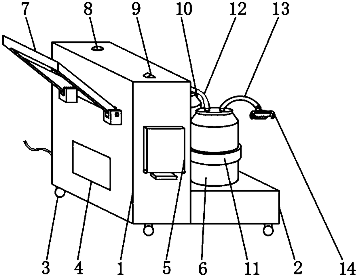 Negative-pressure suction apparatus for traditional Chinese medicine cupping