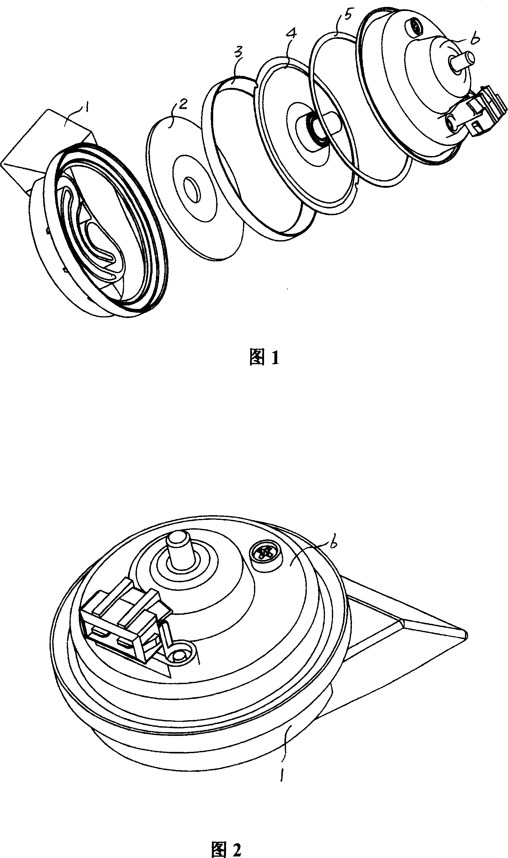 A method of manufacturing a spiral electric horn