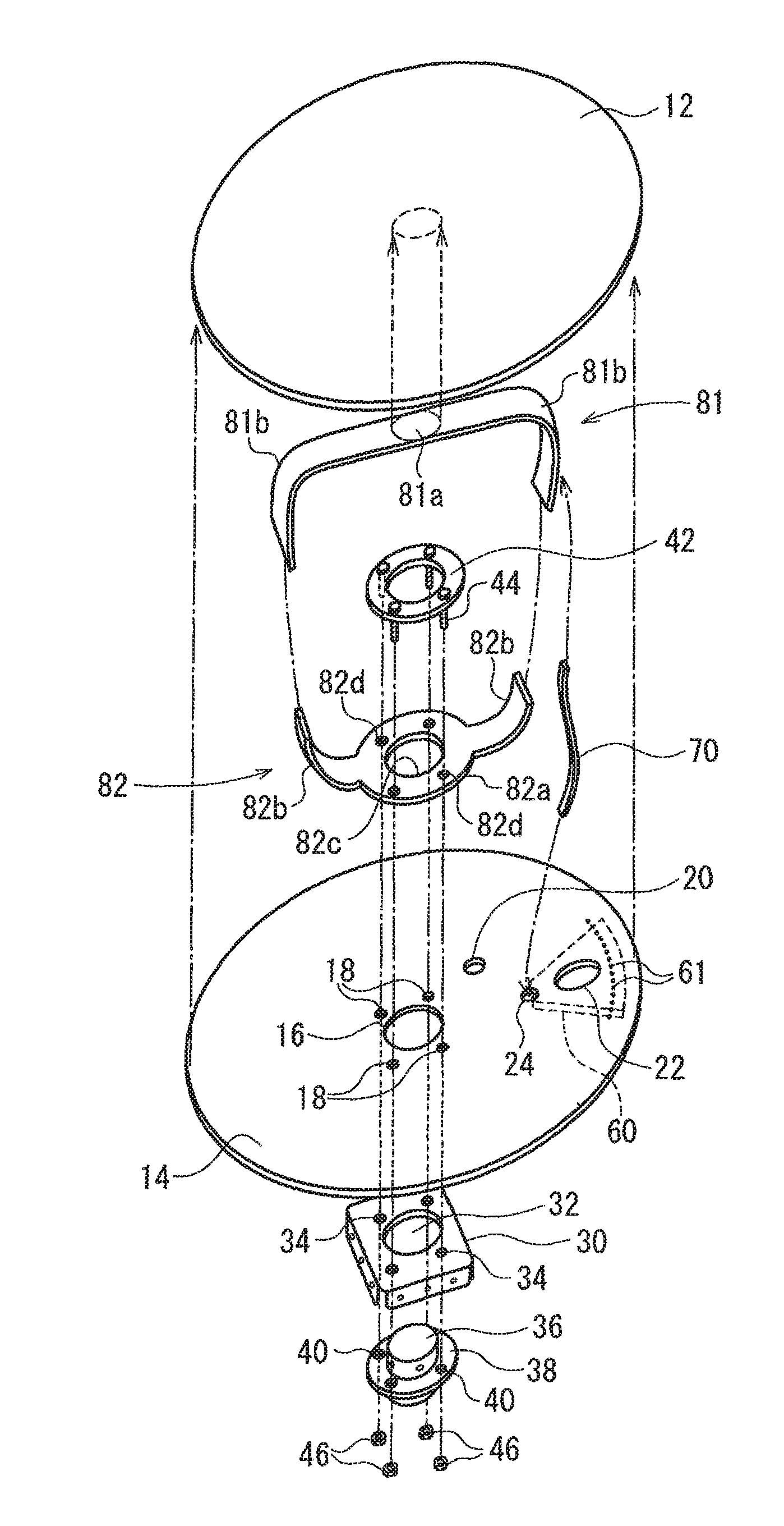 Airbag and airbag apparatus