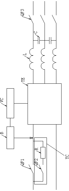 Electric vehicle braking follow-type fuzzy prediction starting and stopping control circuit