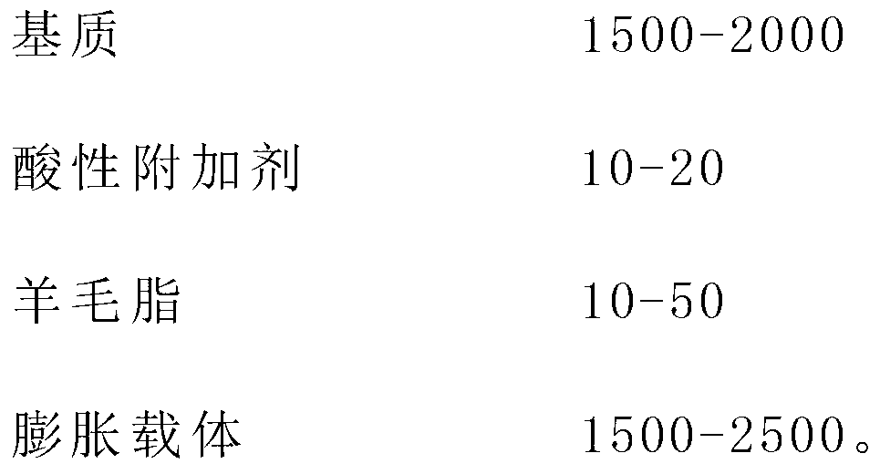 Sophocarpidine alkaloid vaginal expansion suppository as well as preparation method and detection method thereof