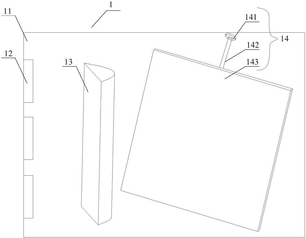 Sterilization module structure, sterilization composite structure, mobile terminal and sterilization method