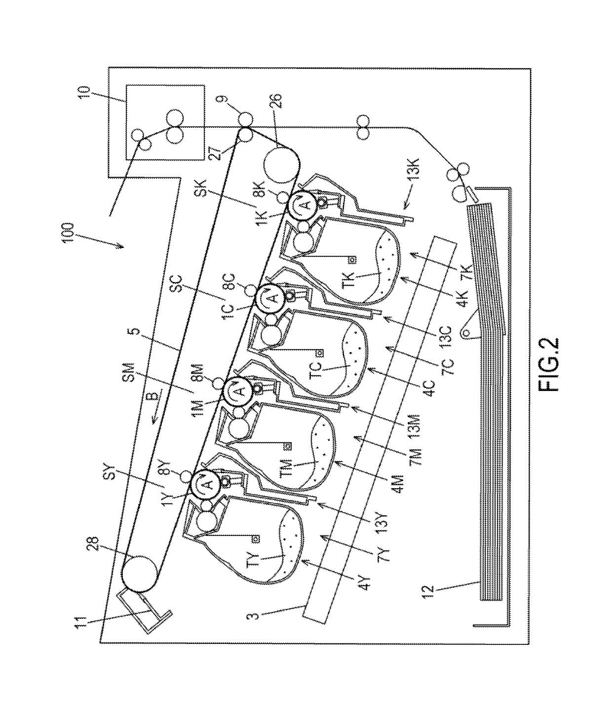 Developer container, developing apparatus, process cartridge and image forming apparatus