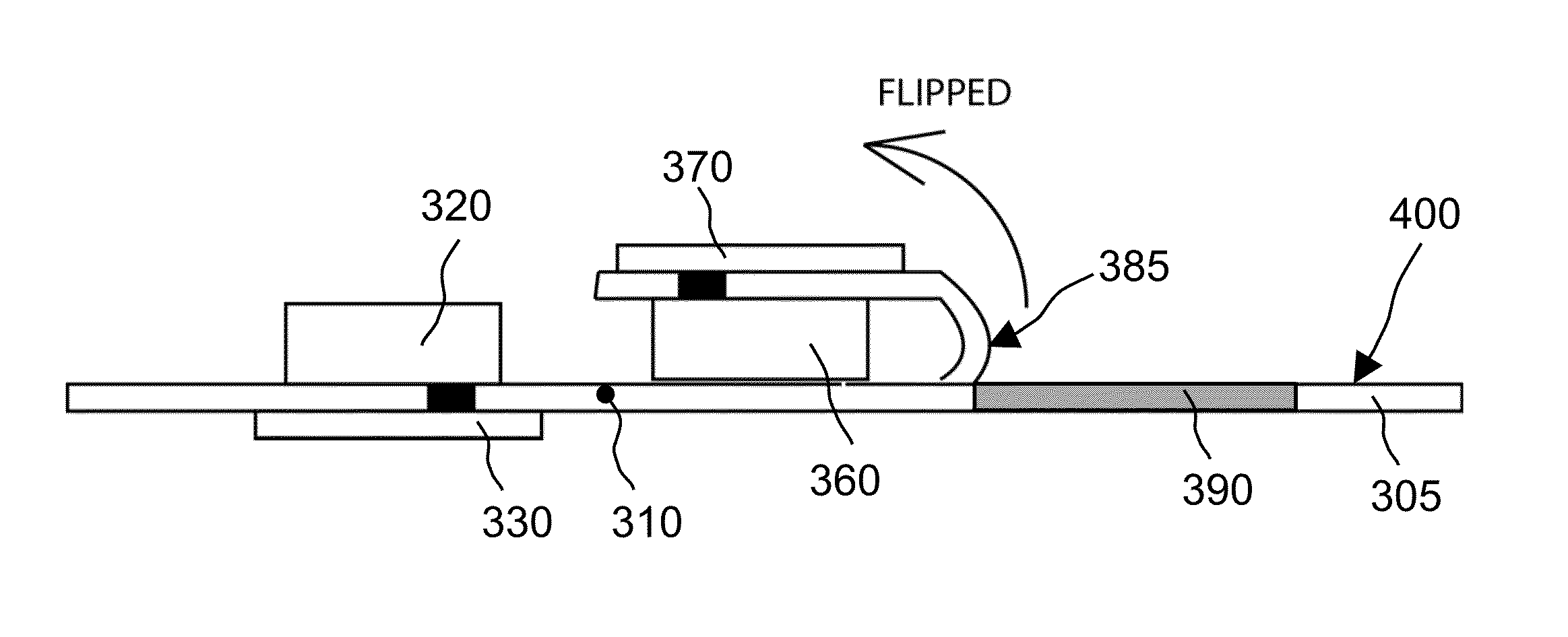 Three dimensional electronic patch