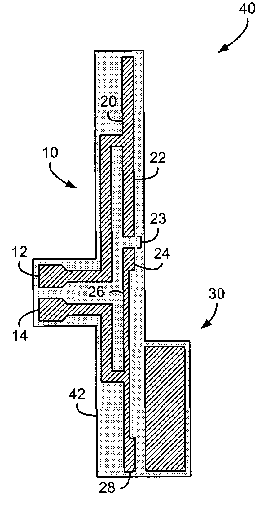 Floating conductor pad for antenna performance stabilization and noise reduction