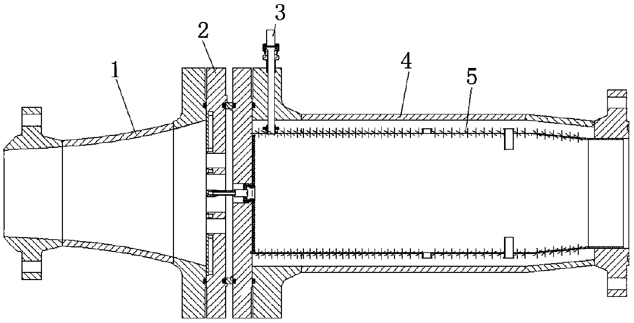 A multi-point injection gas generator using ethanol as fuel