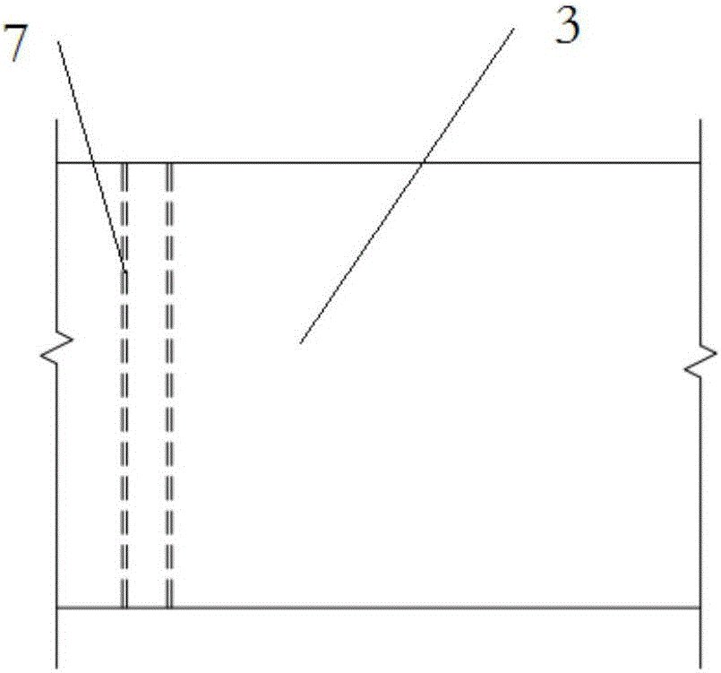 Large-cantilever bent cap tensioning anchorage temporary support device and construction method thereof