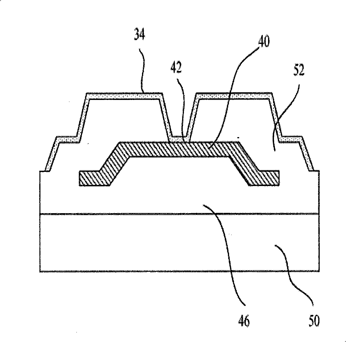 Layout structure for promoting pixel defection detectivity of thin film transistor substrate