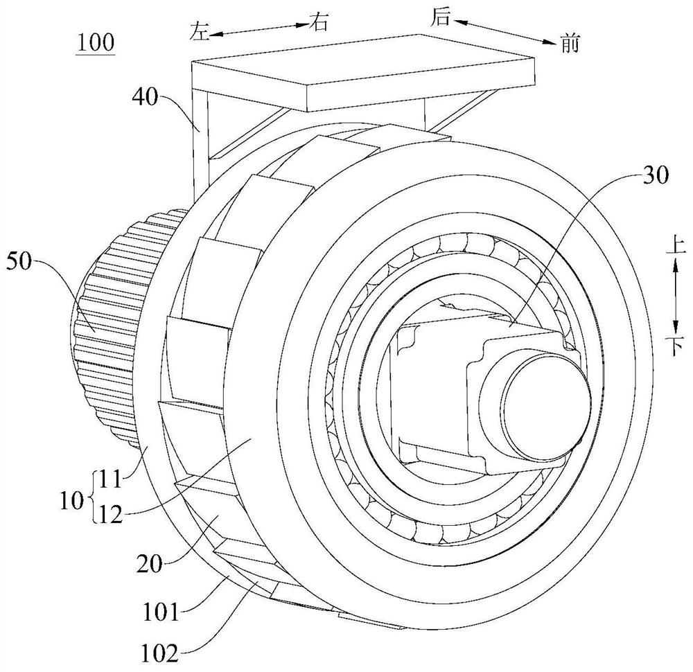 Traveling device and moving chassis