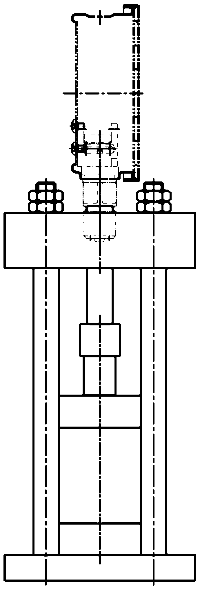 Quick sealing locking device for pressure meter