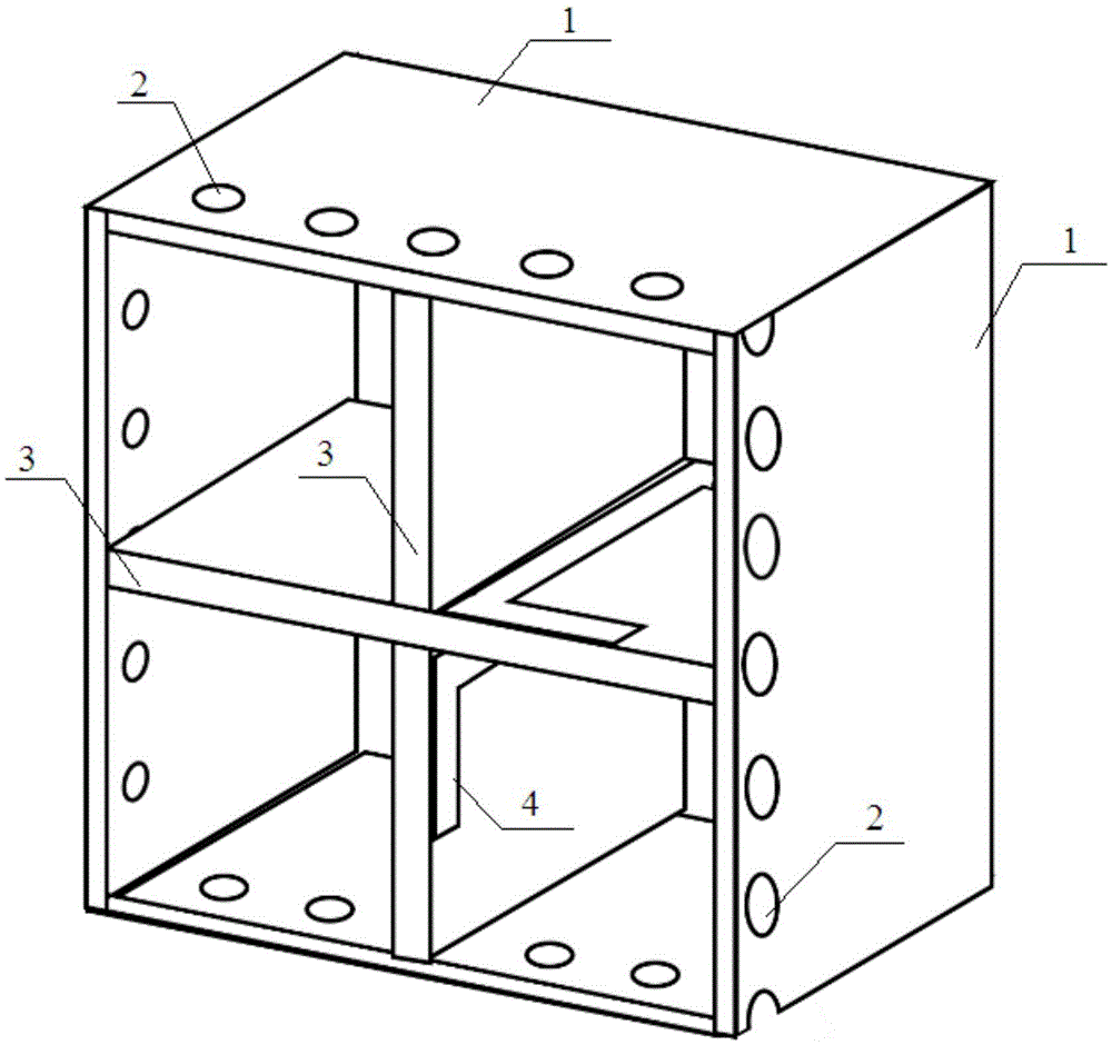 Frequency selection surface structure based on stereo structure