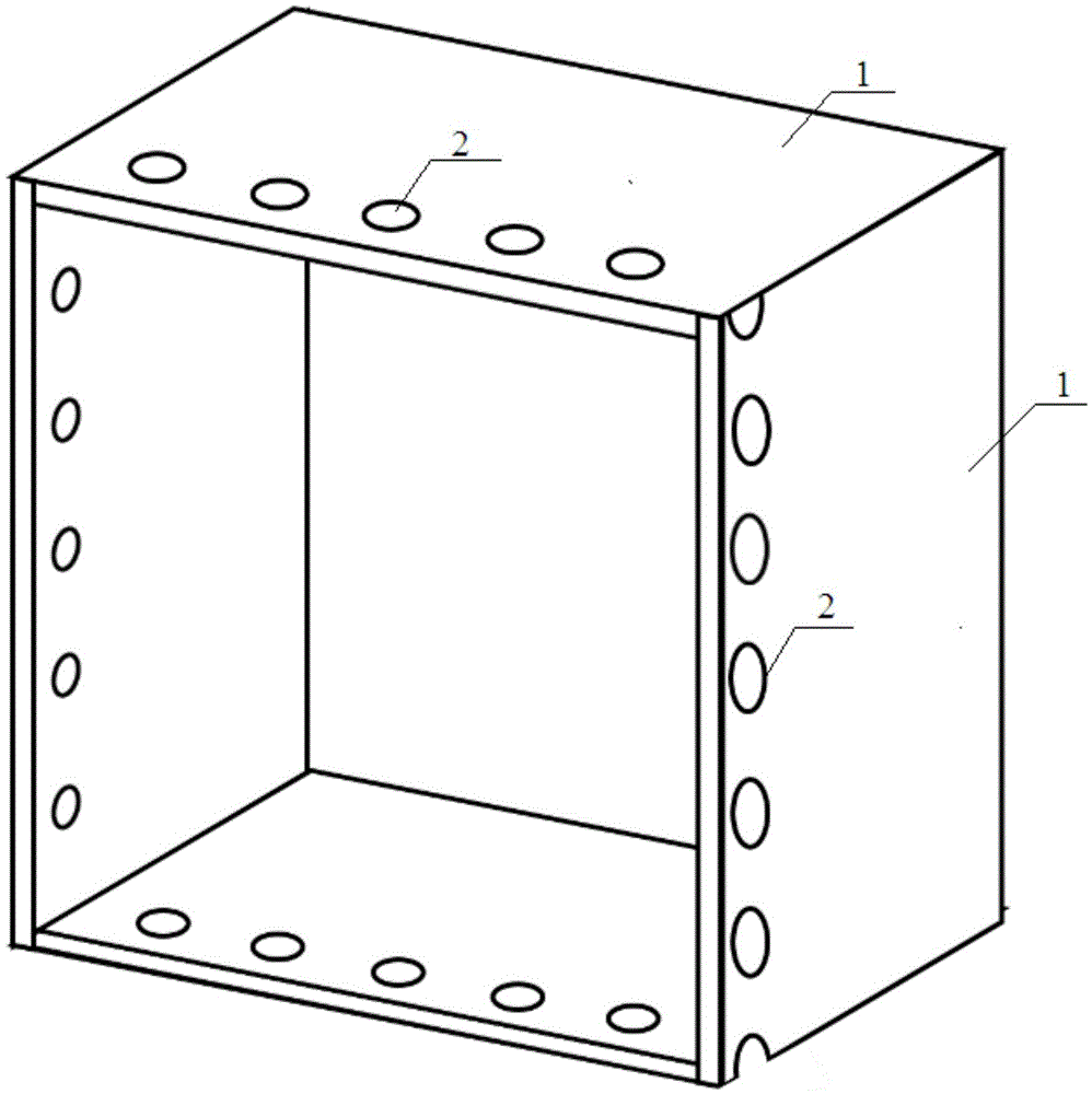 Frequency selection surface structure based on stereo structure