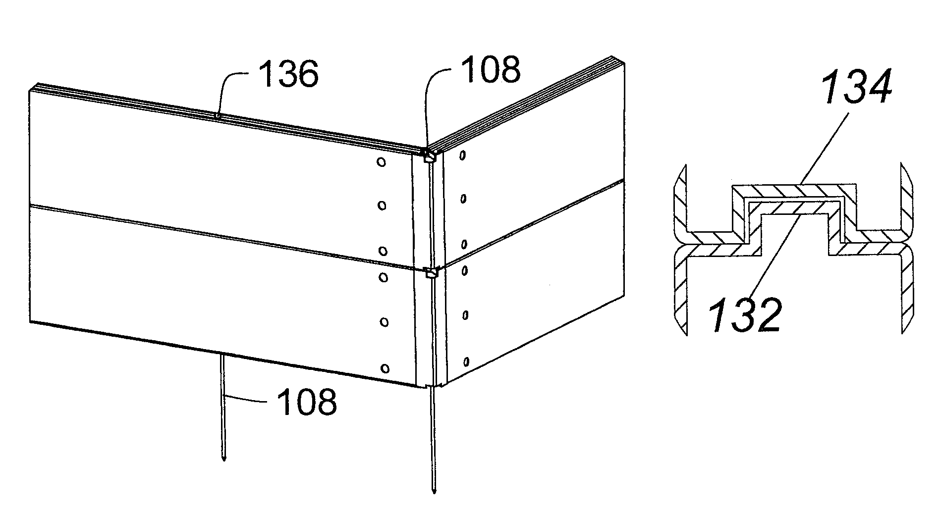 Raised garden bed kit