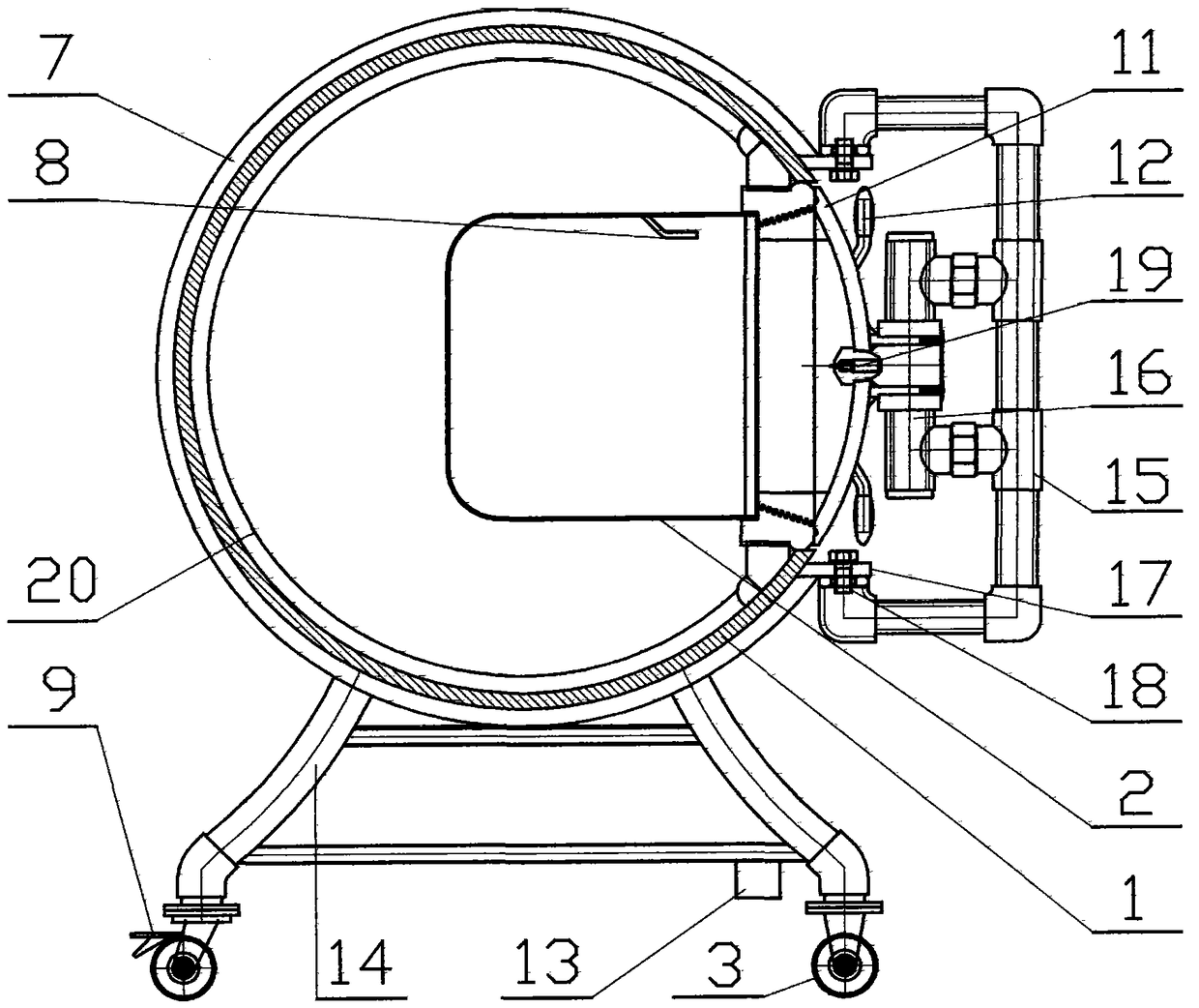 Multifunctional explosion-proof ball