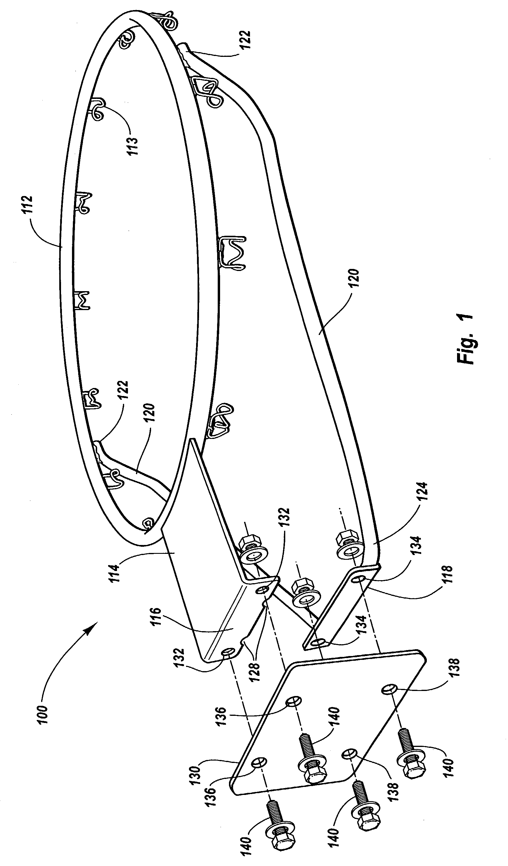 Collapsible basketball rim assembly