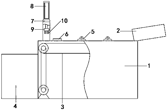 Medicinal material slicing machine