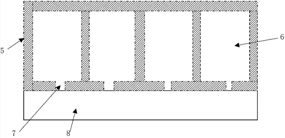 Ecological sludge disposal bed