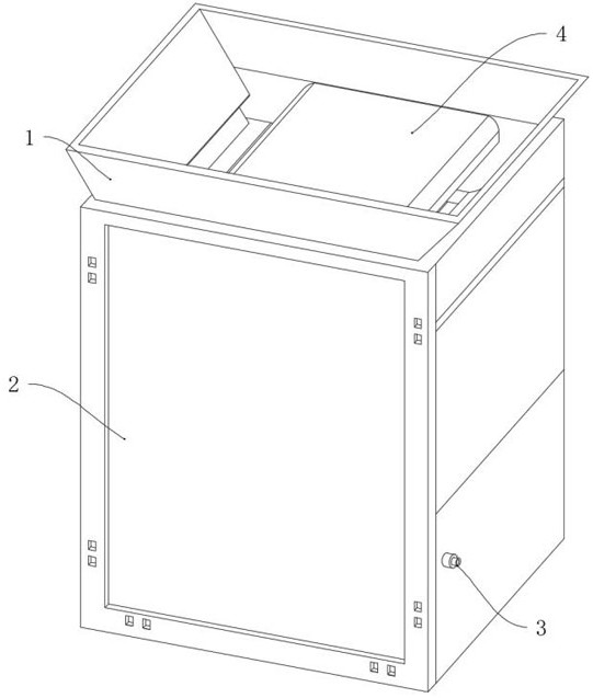 Drying device for chemical raw material processing