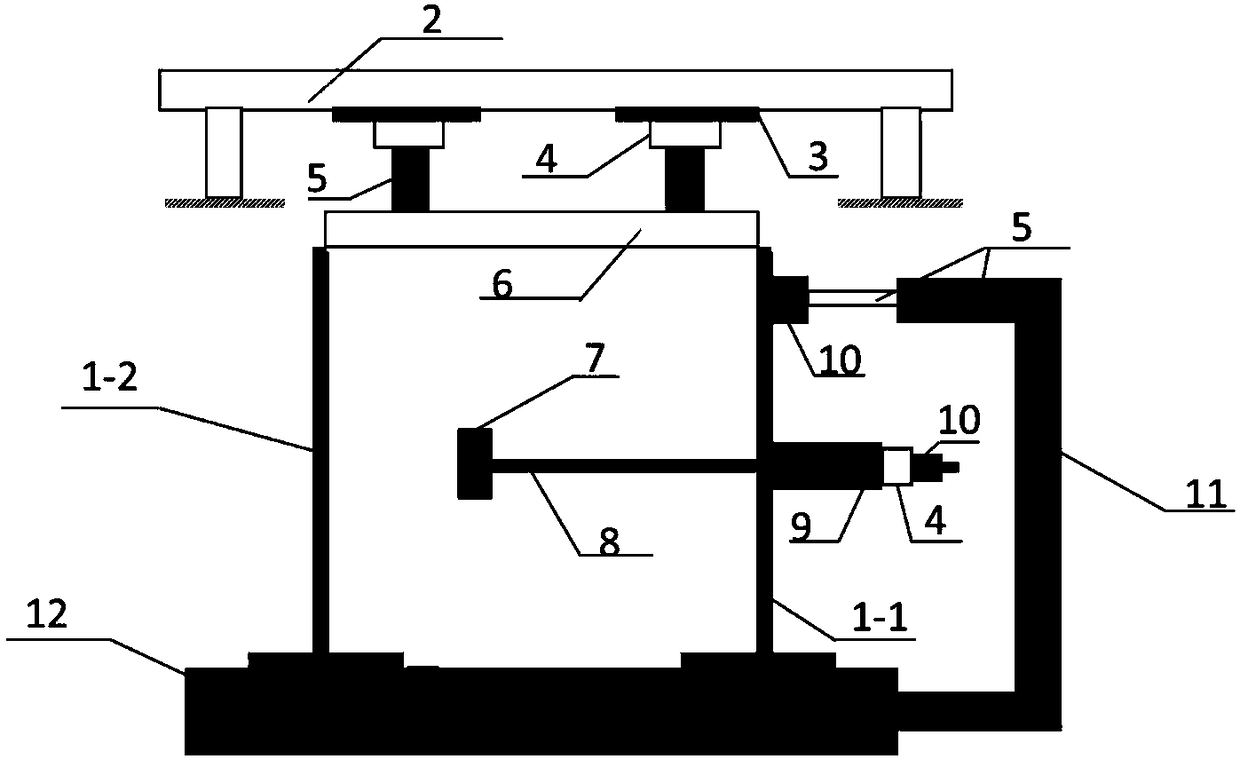 Soil pressure testing device and method for anchor-plate-like retaining wall in different displacement modes