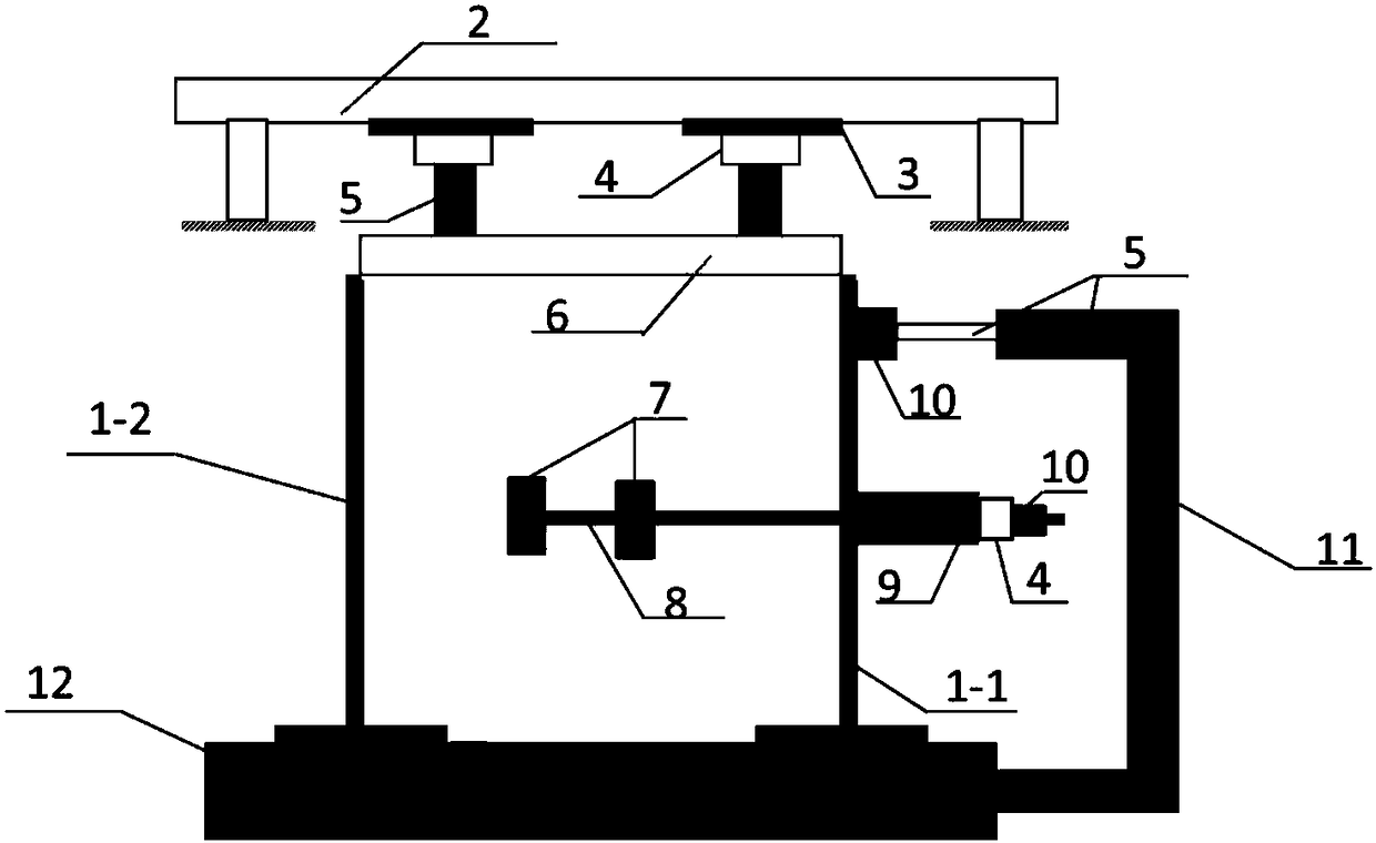 Soil pressure testing device and method for anchor-plate-like retaining wall in different displacement modes