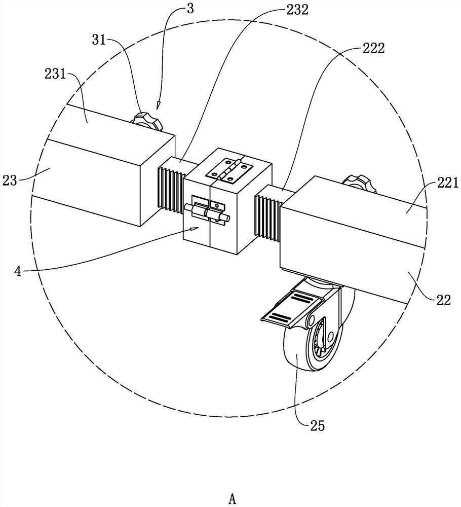 Movable hanging basket device for tied-arch bridge concrete tie bar