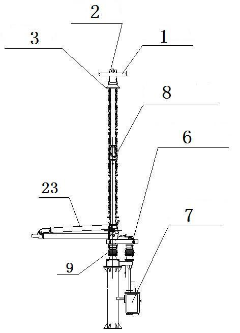 A wiring method for realizing fully automatic operation of line DC ice melting