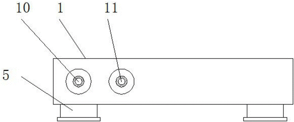 Hidden smart card insertion set top box