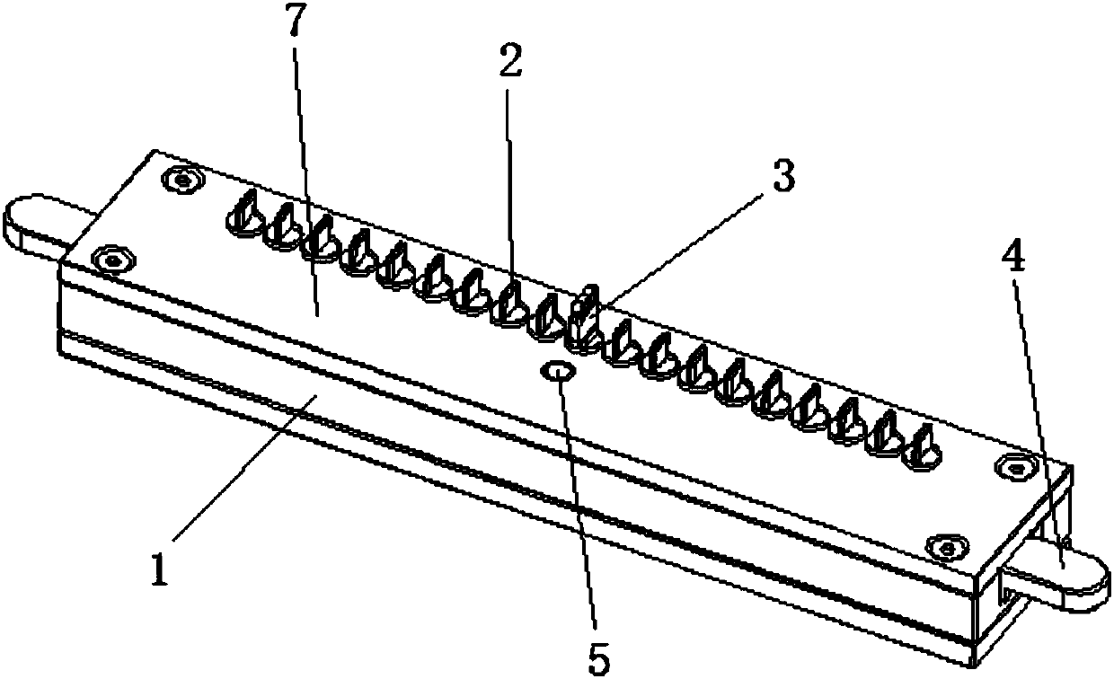 Charging connector appearance detection fixture