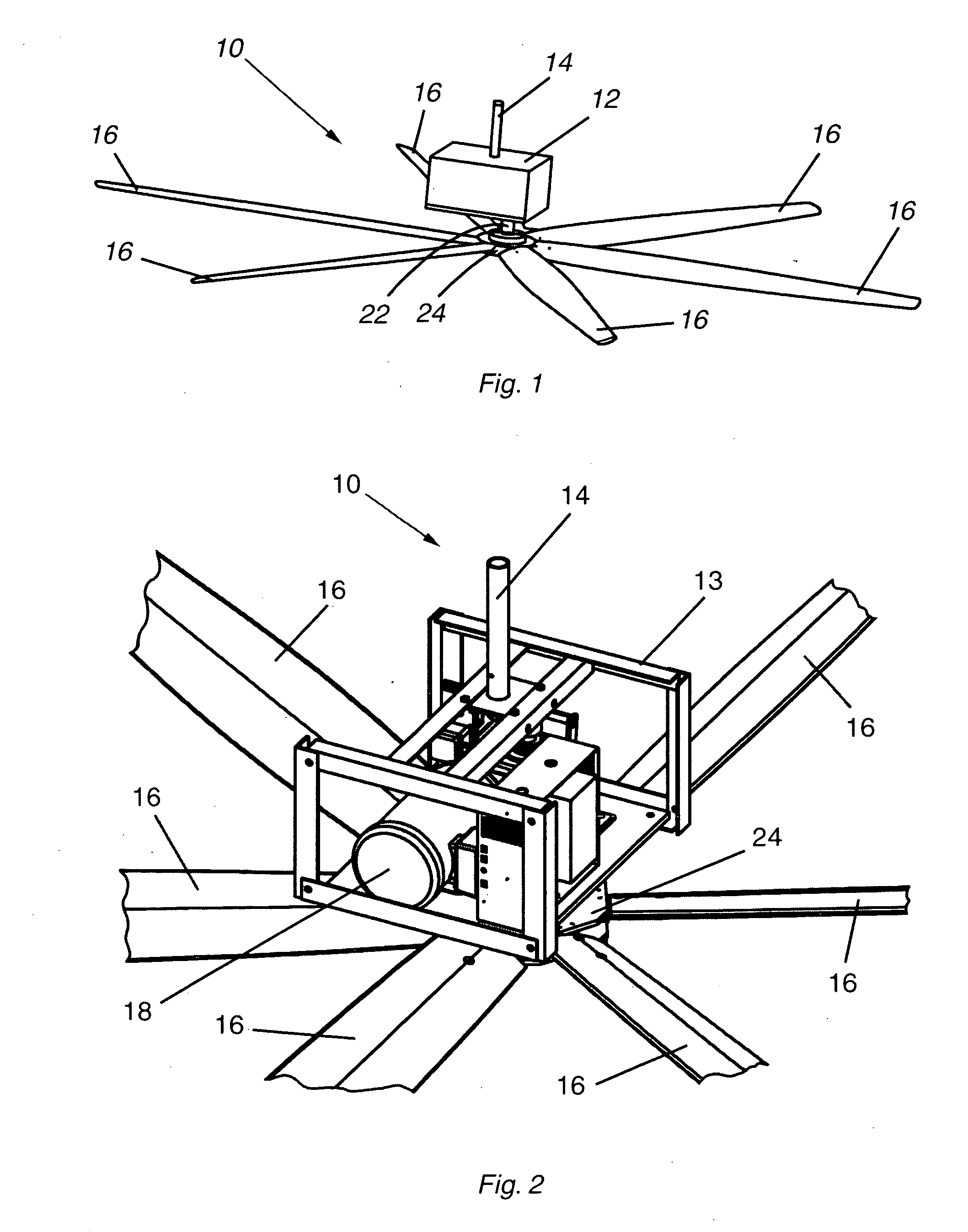 High volume low speed fan