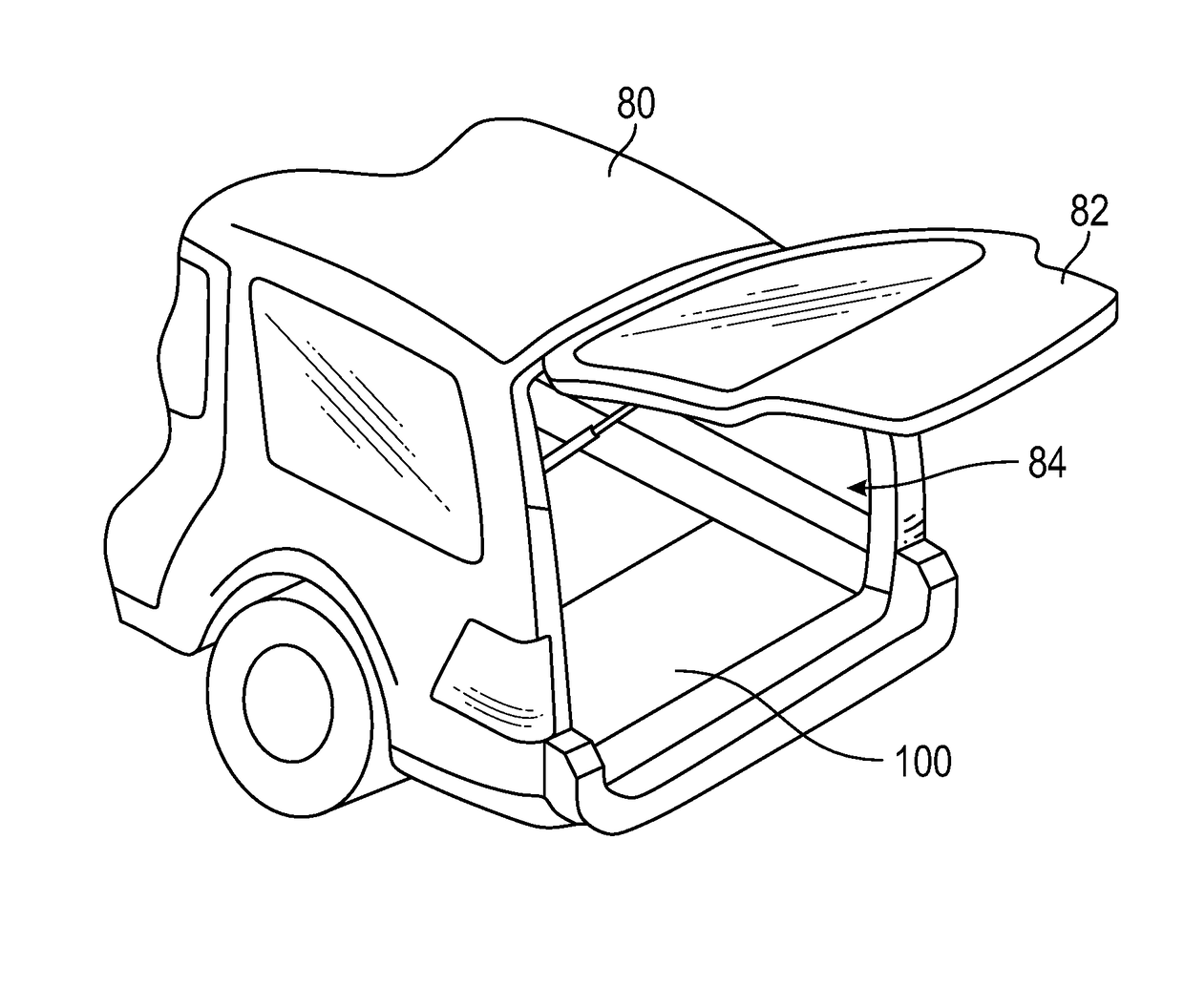 Load floor latches and latch assemblies, and vehicles having the same