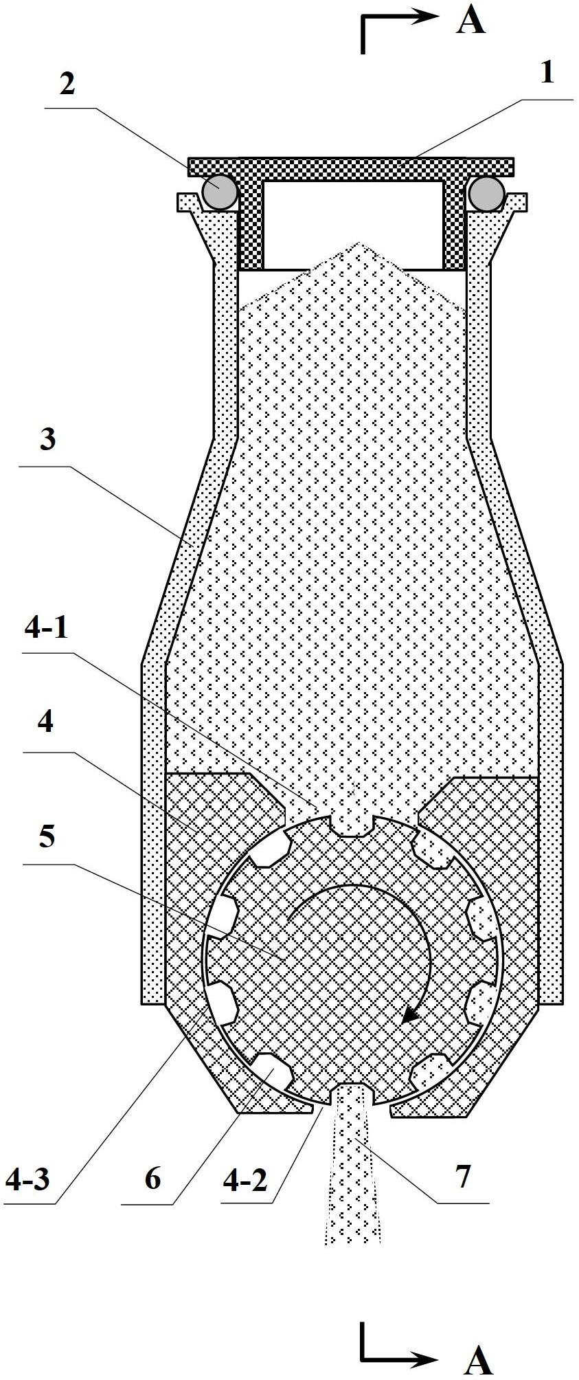 Automatically mixing machine for granular or powdered medicines