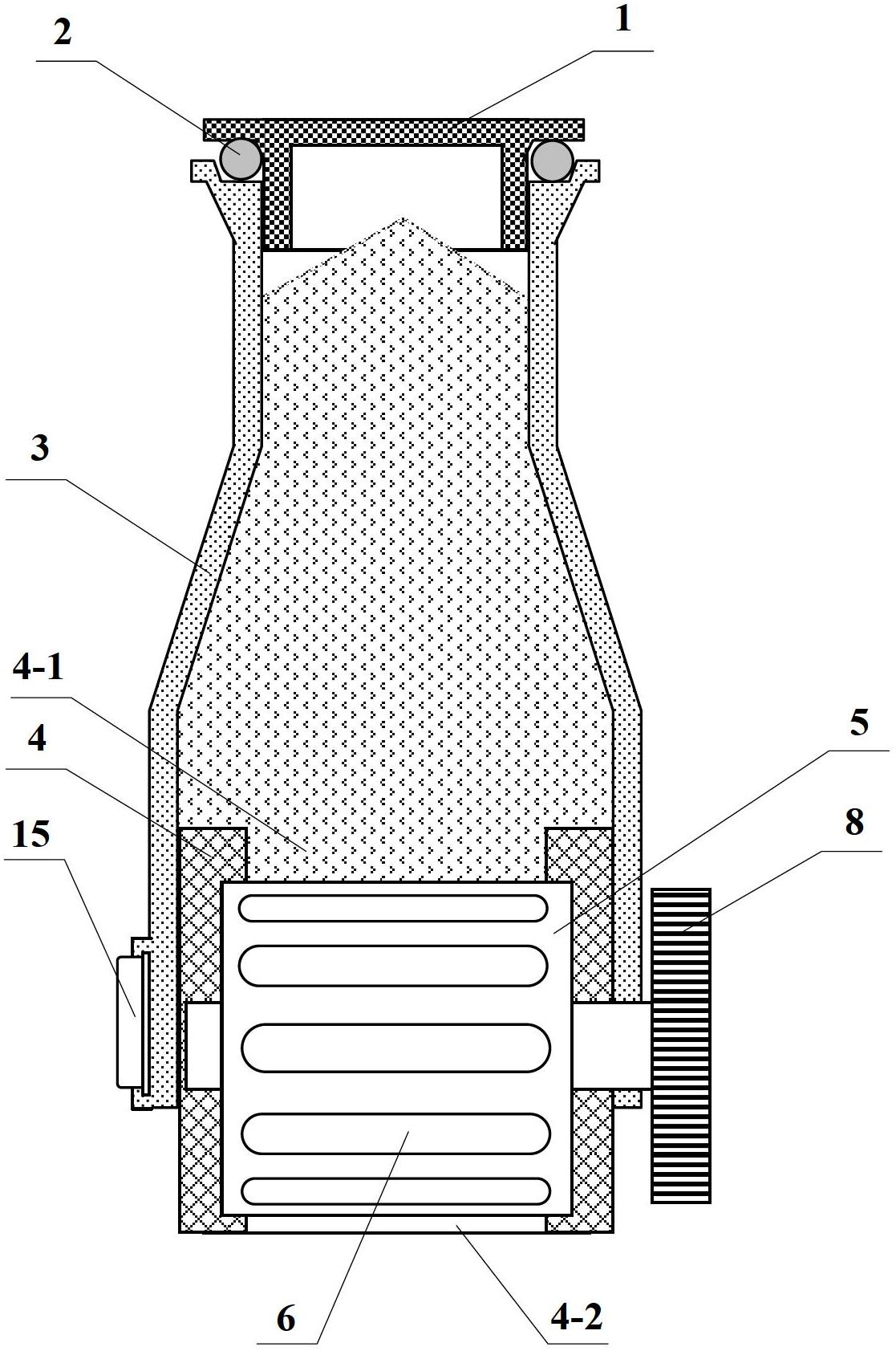 Automatically mixing machine for granular or powdered medicines