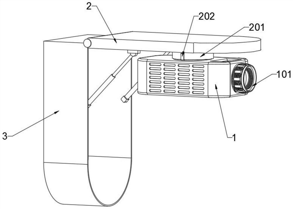 Remotely-and-wirelessly-controllable projector based on 5G communication technology