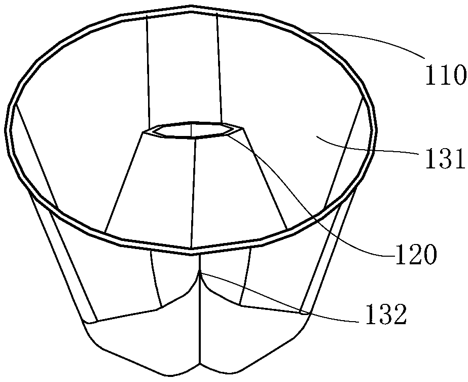 Surrounding cloth capable of collecting hair and cut hair collection equipment