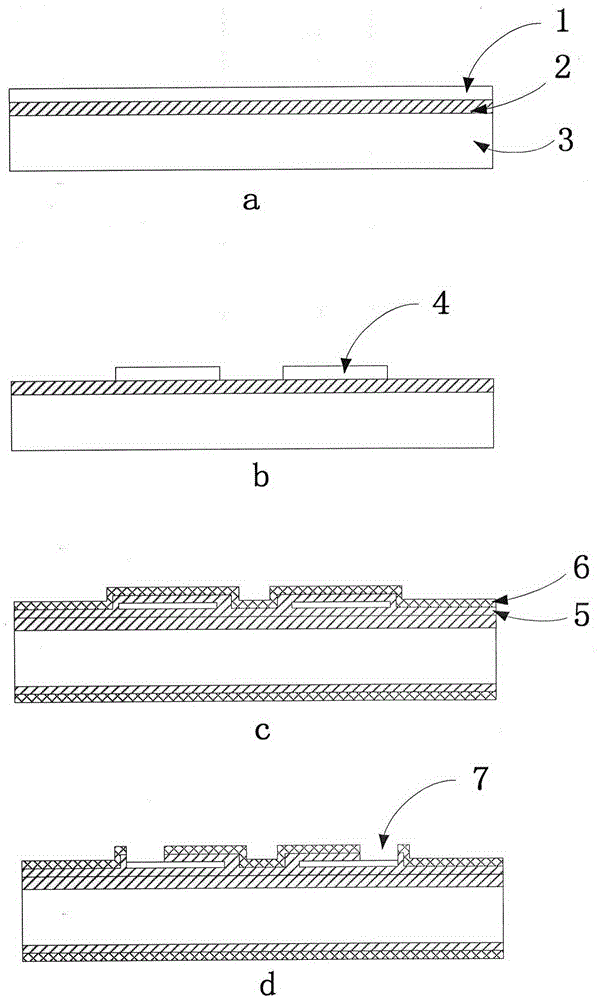 High temperature pressure sensor and process method thereof