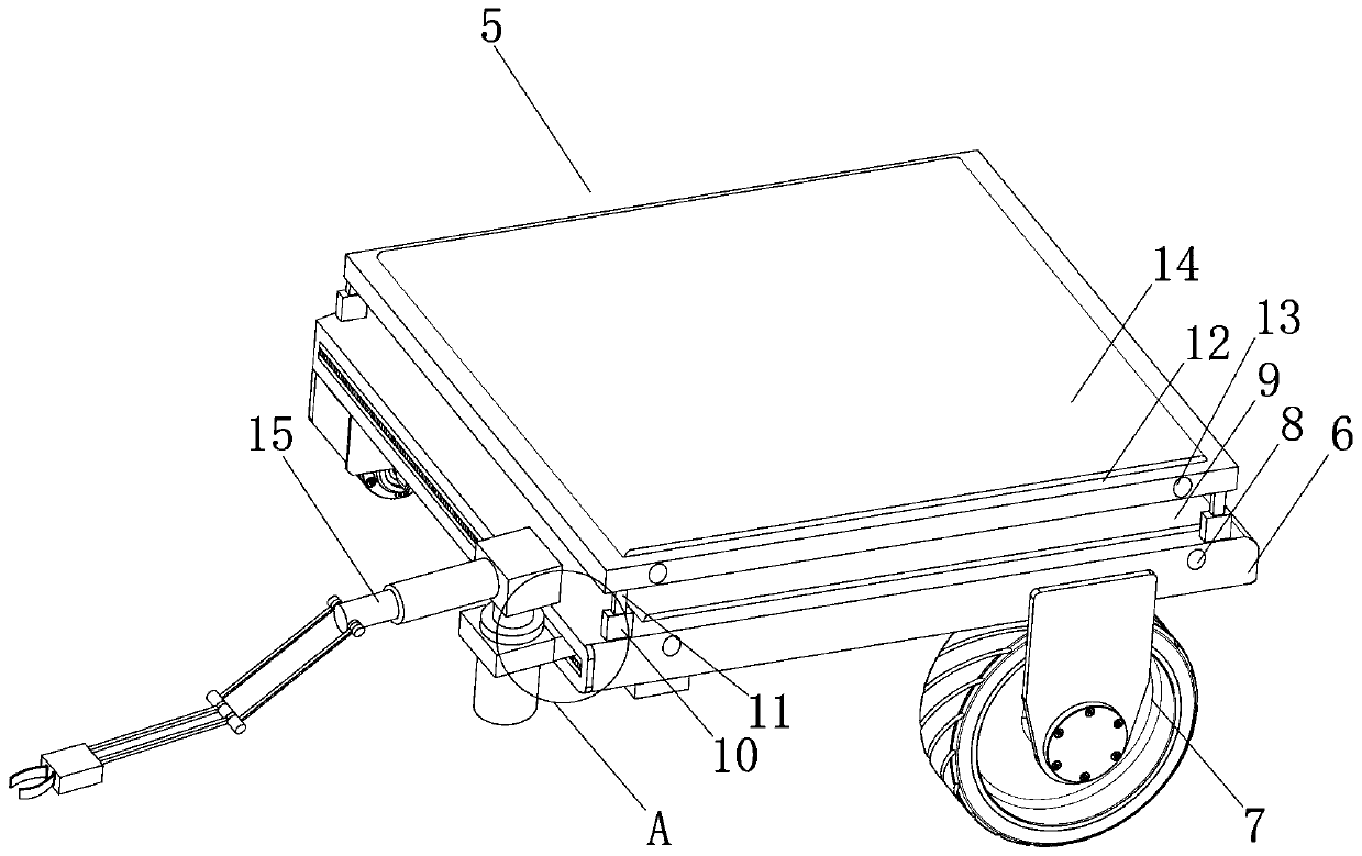 Dendrobium nobile indoor planting device and planting method thereof