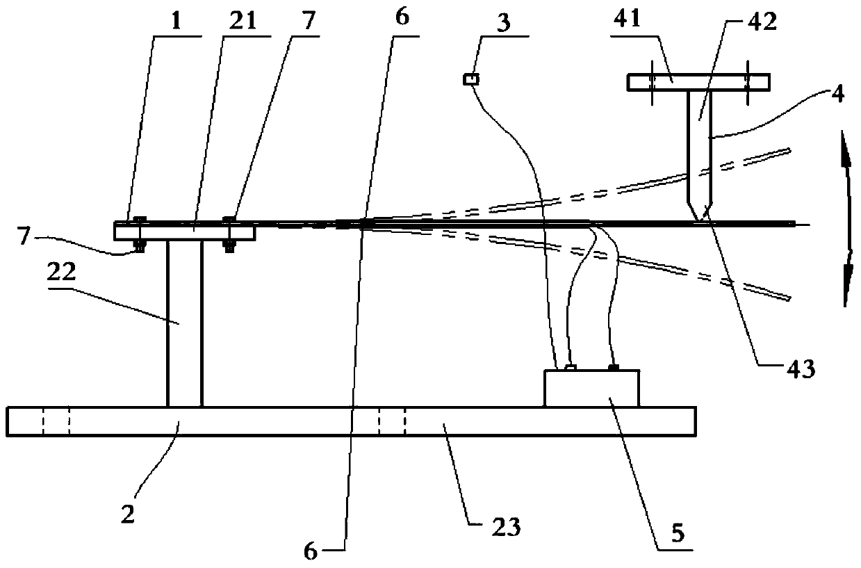 Expansion joint vibration monitoring system and monitoring method based on piezoelectric ceramic self-powered