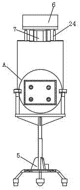 Office chair with massage function